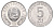 КНДР (Северная Корея) 5 чон 1959 без звезд KM 2 алюминий UNC 4614-747