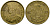 Таиланд 25 сатангов = 1/4 бата 1957 (2500 год) Y 80 алюминиевая бронза 4138-515