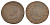 Испанские Нидерланды, Брабант 1 лиард ND (1578-1580) Филипп II (1556-1598) Gelder Hoc 252-1, Vanhoudt 381-AN медь 1522-1142