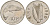 Ирландия 10 пенсов 1980 лосось KM 23 медно-никель 4140-332