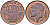 БЕЛЬГИЯ 50 САНТИМОВ 1980 BELGIE, БОДУЭН I (1951-1993) KM 149.1 бронза 116-1034