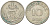 ДАНИЯ 10 ЭРЕ 1954 N; S, ФРЕДЕРИК IX (1947-1972) KM 841.1 медно-никель 4387-659