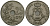 Бельгия 25 сантимов 1908 Belgie KM 63 медно-никель 4165-634