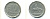 Аргентина 10 песо 1963 Гаучо KM 60 никелированная сталь 4379-1436