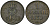 Ганновер 1 пфенниг 1850 B, Эрнст Август (1837-1851) KM 201.1, AKS 129, J. 74 медь 4608-1055