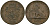 Бельгия 2 сантима 1870 Belges KM 35 медь 4135-944