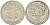 ЕГИПЕТ 5 ПИАСТРОВ 1917 АН1336, БРИТАНСКИЙ ПРОТЕКТОРАТ KM 318.1 серебро 4513-353