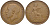 Великобритания 1 пенни 1921 Георг V (1910-1936) KM 810, Spink 4051 бронза 115-213