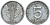 ГДР 5 пфеннигов 1948 A KM 2 алюминий 4119-817