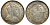 Гонконг 10 центов 1902 Эдуард VII (1901-1910) KM 13 серебро UNC 91-913