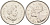 Канада 25 центов 2012 олень, Елизавета II (1952-) KM 493 никелированная сталь 4579-1114