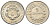 Коста-Рика 5 сентимо 1969  KM 184.2 медно-никель  UNC  4609-568