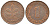 ФРГ 1 пфенниг 1971 F KM 105, J.380 сталь плакированная медью 4609-328