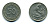 ФРГ 50 ПФЕННИГОВ 1950 J KM 109.1, J. 384 медно-никель 25-1837
