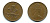 Великобритания 2 пенса 1971 Елизавета II (1952-2022) КМ 916, Spink 4235 (C1) бронза 4110-541