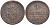 Австрия 1 крейцер 1851 A, Франц Иосиф I (1848-1916) KM 2185 медь 4586-441