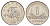 Литва 1 лит 1998 KM 111 медно-никель UNC 4624-711