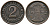 ГЕРМАНИЯ 2 РЕНТЕНПФЕННИГА 1924 A KM 31, J. 307 бронза 24-616