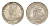Цейлон 10 центов 1926 KM 104a серебро 4649-244