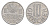 Австрия 10 грошей 1959 KM 2878 алюминий 4632-536