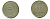ОАЭ 50 филсов 1973 AH 1393, нефтяные вышки KM 5 медно-никель 54-1256