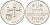 Израиль 1 лира 1978 JE5738, звезда Давида KM 47.2 медно-никель UNC 4557-116