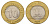 Индия 10 рупий 2009 Связь и технологии KM 363 биметалл UNC 4119-1024