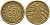 ГЕРМАНИЯ 10 РЕЙХСПФЕННИГОВ 1925 A KM 40, J. 317 алюминиевая бронза 4401-426