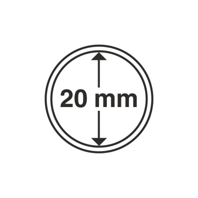 Капсулы круглые – 20 мм, упаковка 10 шт. 100020