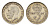 Великобритания 3 пенса 1917 Георг V (1910-1936) KM 813, Spink 4015 серебро 4643-1211