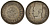 Египет 5 пиастров 1939 АН1358, Фарук (1936-1952) KM 366 серебро 603-533