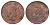 ЮАР 1 пенни 1956 Елизавета II (1952-2022), парусник KM 46 бронза 4692-213