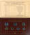 Россия годовой набор монет (1, 5, 10 и 50 копеек; 1, 2 и 5 рублей) Банка России 2008 в оригинальной упаковке UNC 6-6-2-16
