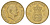 Дания 2 кроны 1957 C, Фредерик IX (1947-1972) KM 838 алюминиевая бронза 4653-1146