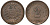 Германия 2 пфеннига 1876 C, старогербовка KM 2, Jager 2, Weege 3 медь 72-916