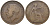 Великобритания 1 пенни 1917 Георг V (1910-1936) KM 810, Spink 4051 бронза 111-1243
