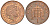 Великобритания 1 пенни 2007 Елизавета II (1952-2022) KM 986, Spink 4710 (B5) сталь плакированная медью 4609-633