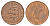 Гернси 2 пенса 1977 Елизавета II (1952-2022), ветряная мельница KM 28 бронза 4656-1054