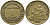 ФРАНЦИЯ 1 ФРАНК 1926 РЕДКИЙ ГОД KM 876 алюминиевая бронза 4393-1055