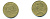 ФРАНЦИЯ 20 САНТИМОВ 1977 ТИП MARIANNE KM 930, LE FRANC 156.17 алюминиевая бронза 54-1523