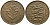 Гернси 8 даблов (дублей) 1956 KM 16 бронза 4382-814