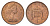 Великобритания 1 пенни 1973 Елизавета II (1952-2022) KM 915, Spink 4237 бронза 4627-644