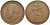 Великобритания 1 пенни 1916 Георг V (1910-1936) KM 810, Spink 4051 бронза 111-1235