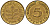 ФРГ 5 пфеннигов 1971 J J.382, KM 107 сталь плакированная латунью    4598-952