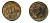 Великобритания 1/2 пенни 1938 Георг VI (1936-1952) KM 844, Spink 4115 бронза 4383-1017