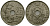 Бельгия 25 сантимов 1921 Belgie KM 69 медно-никель 4165-814