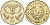 Кипр 5 центов 1983 голова быка KM 55.1 никель латунь 4141-914