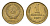 СССР 1 копейка 1987 Y 126a латунь 4684-526