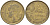 ФРАНЦИЯ 20 ФРАНКОВ 1953 ПЕТУХ, KM 917.1 алюминиевая бронза 4544-417