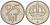 Швеция 25 эре 1950 TS, Густав V (1907-1950) KM 816 серебро 4147-1021